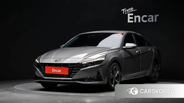 Hyundai Avante (CN7) 2021 Серый из Кореи