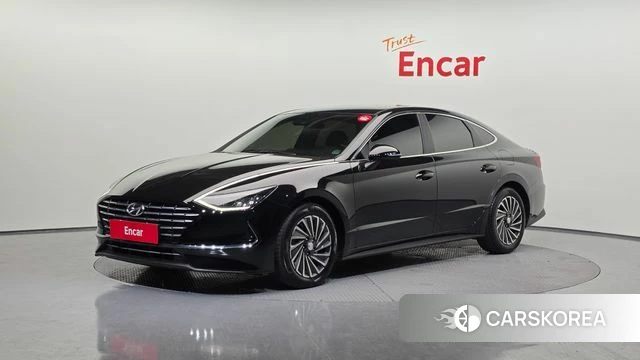 Hyundai Sonata Hybrid (DN8) 2022 Черный из Кореи