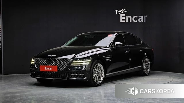 Genesis G80 (RG3) 2021 Черный из Кореи