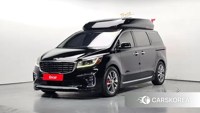 Kia The New Carnival 2018 Черный из Кореи