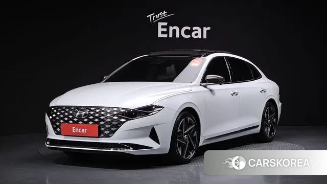 Hyundai The New Grandeur IG 2021 Белый из Кореи