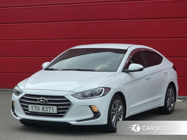 Hyundai Avante AD 2018 Белый из Кореи