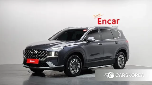 Hyundai The New Santa Fe 2022 Синий из Кореи