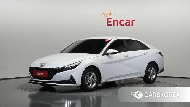 Hyundai Avante (CN7) 2020 Белый из Кореи