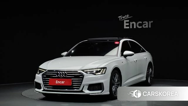 Audi A6 (C8) 2021 Белый из Кореи