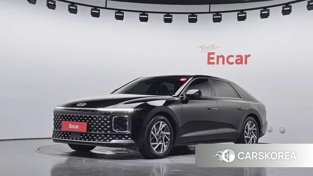 Hyundai Grandeur Hybrid (GN7) 2023 Черный из Кореи