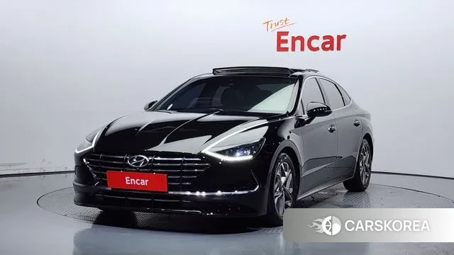 Hyundai Sonata (DN8) 2019 Черный из Кореи