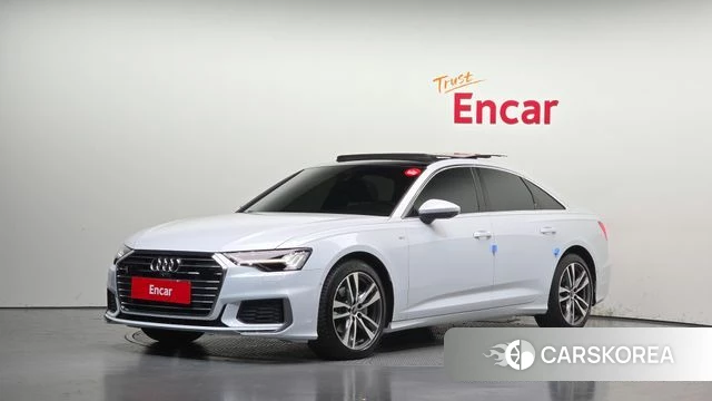 Audi A6 (C8) 2023 Белый из Кореи