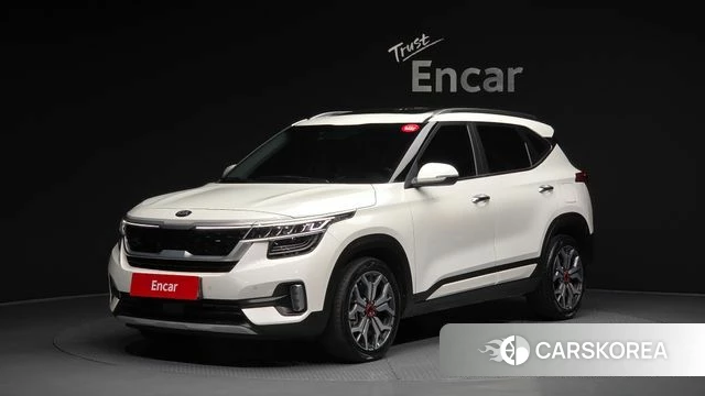 Kia Seltos 2021 Белый из Кореи