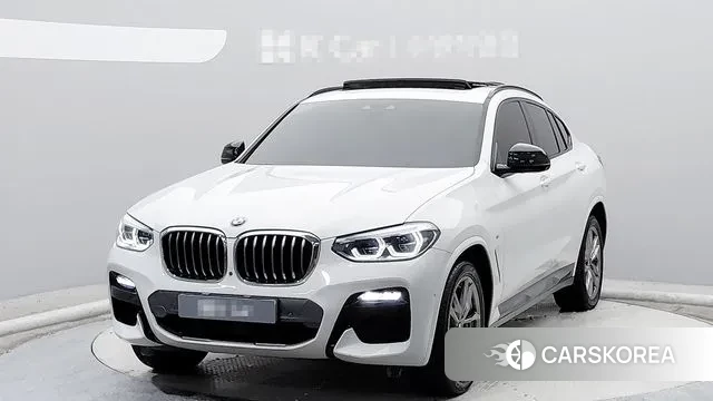 BMW X4 (G02) 2021 Белый из Кореи