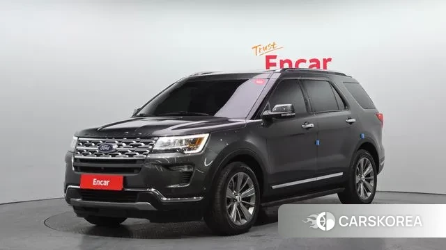 Ford Explorer 2018 Серый из Кореи