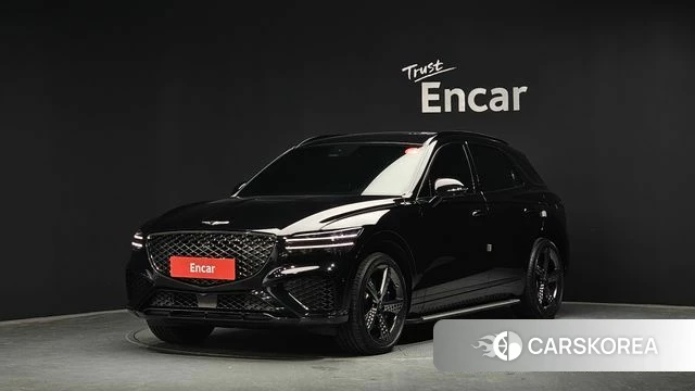 Genesis GV70 2021 Черный из Кореи