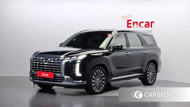 Hyundai The New Palisade 2022 Темно-зеленый из Кореи