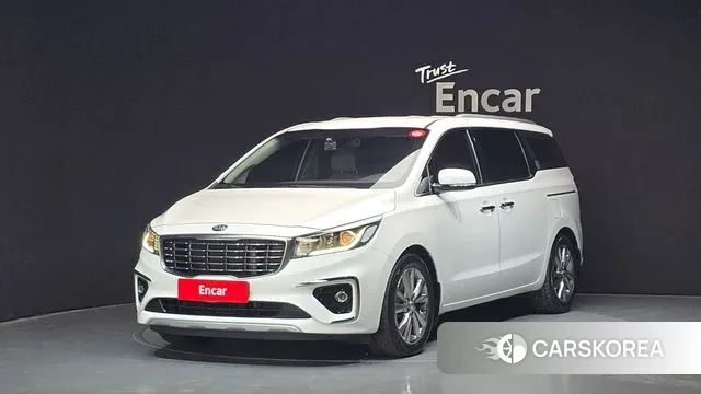 Kia The New Carnival 2019 Белый из Кореи