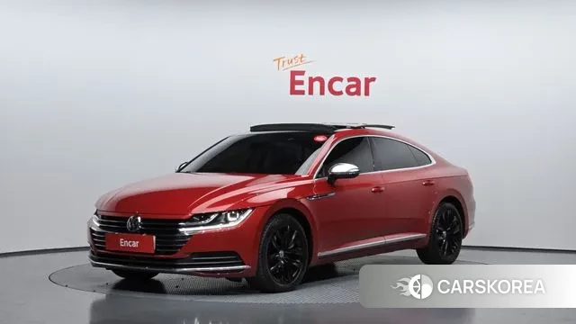 Volkswagen Arteon 2019 Красный из Кореи