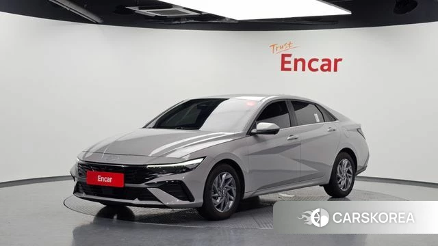 Hyundai The New Avante (CN7) 2023 Серебристо-серый из Кореи