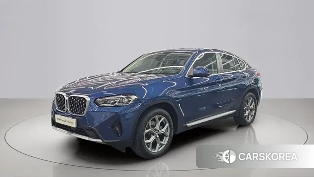 BMW X4 (G02) 2024 Синий из Кореи