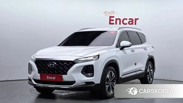 Hyundai Santa Fe TM 2019 Белый из Кореи