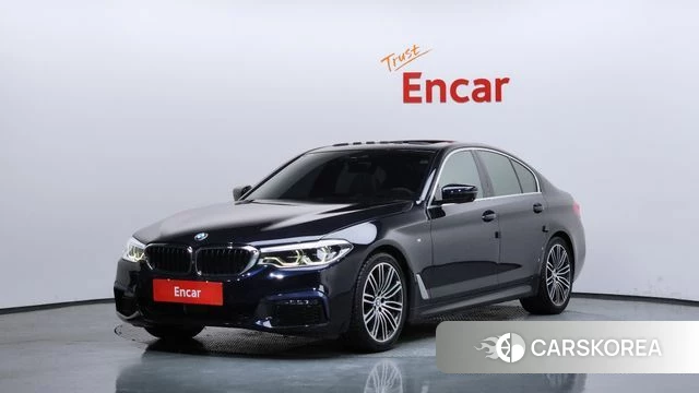 BMW 5 Series (G30) 2019 Черный из Кореи