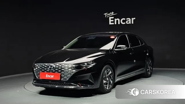 Hyundai The New Grandeur IG Hybrid 2021 Черный из Кореи