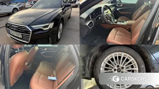 Audi A6 (C8) 2021 Черный из Кореи