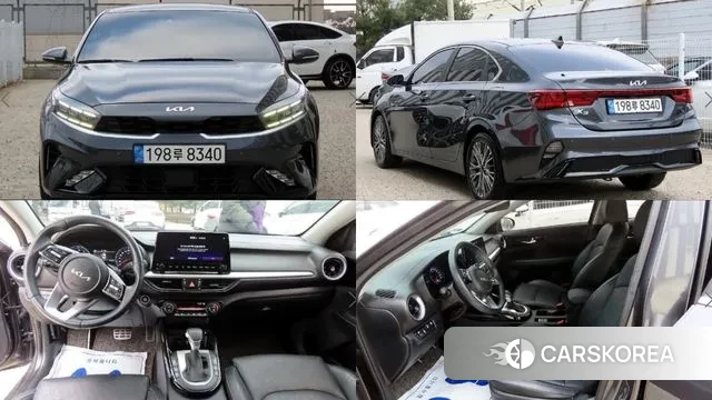 Kia The New K3 2nd generation 2022 Серый из Кореи
