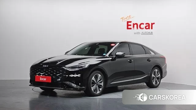 Kia K8 Hybrid 2023 Черный из Кореи
