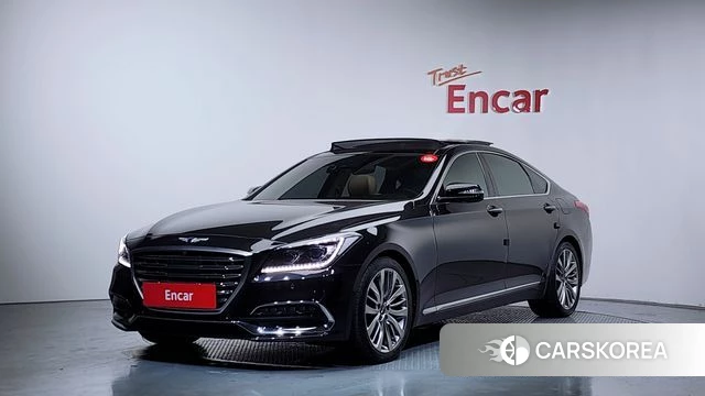 Genesis G80 2018 Черный из Кореи