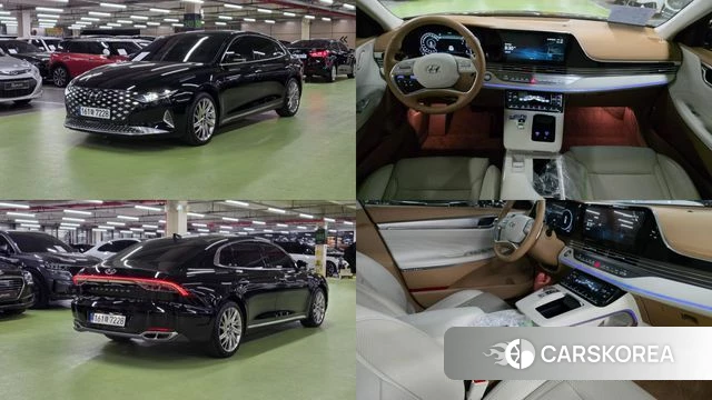 Hyundai The New Grandeur IG 2022 Черный из Кореи