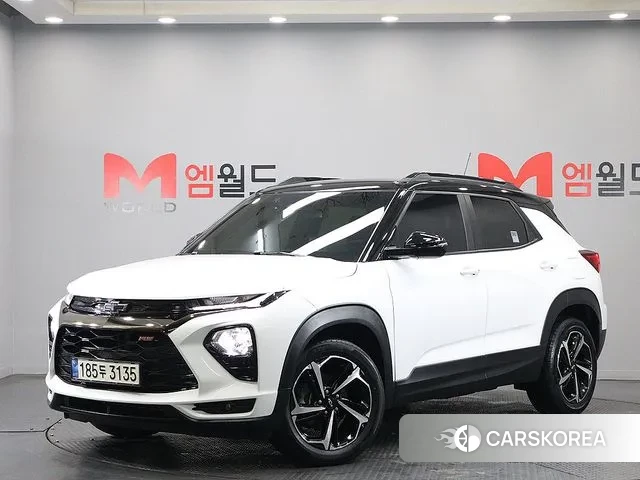 Chevrolet (GM Daewoo) Trailblazer 2021 Белый из Кореи