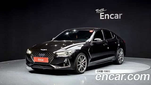 Genesis G70 2018 Черный из Кореи