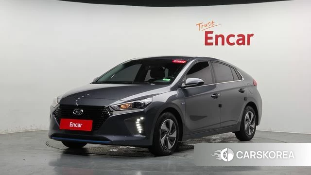 Hyundai Ionic Hybrid 2018 Серый из Кореи