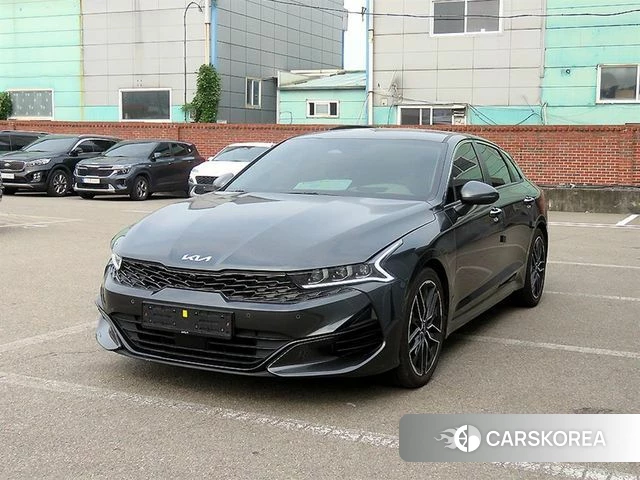 Kia K5 3rd generation 2022 Серый из Кореи