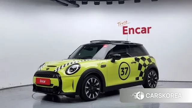 Mini Cooper S 2022 Светло-зеленый из Кореи