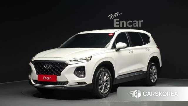 Hyundai Santa Fe TM 2020 Белый из Кореи