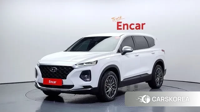 Hyundai Santa Fe TM 2019 Белый из Кореи