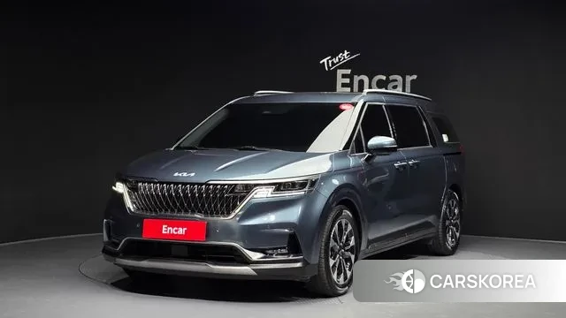 Kia Carnival 4th generation 2022 Синий из Кореи