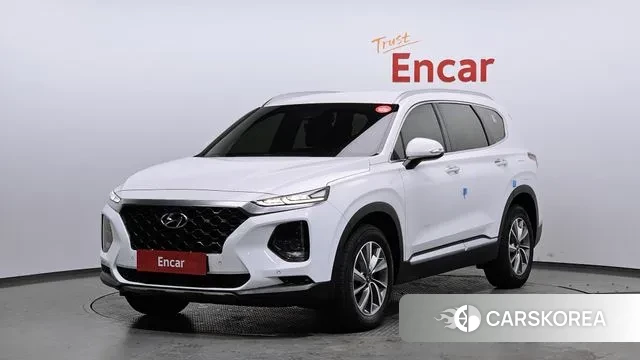 Hyundai Santa Fe TM 2020 Белый из Кореи