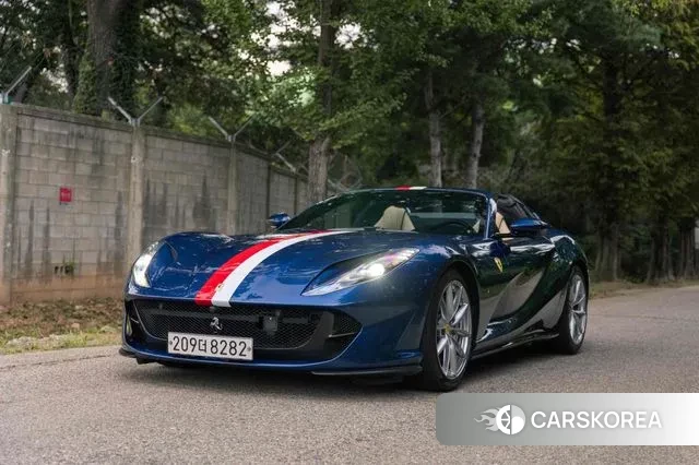 Ferrari 812 GTS 2020 Синий из Кореи