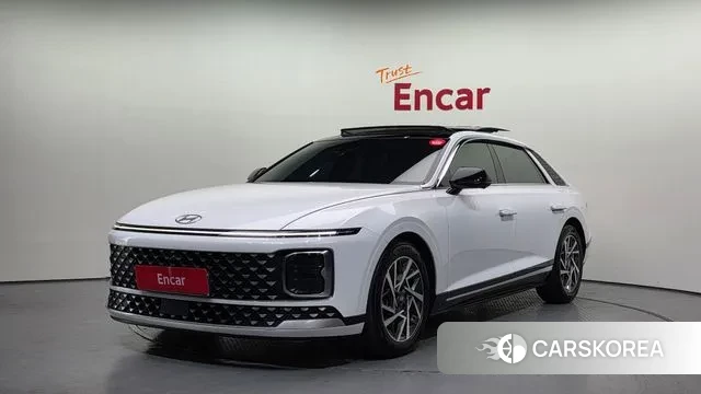 Hyundai Grandeur (GN7) 2023 Белый из Кореи