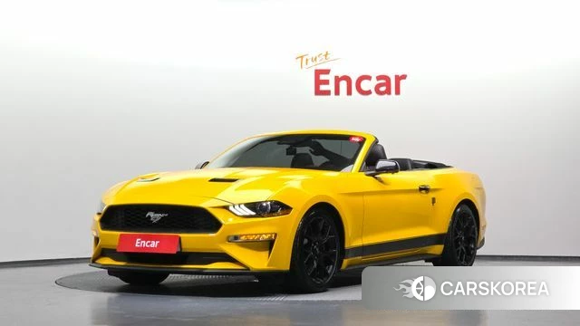 Ford Mustang 2019 Желтый из Кореи