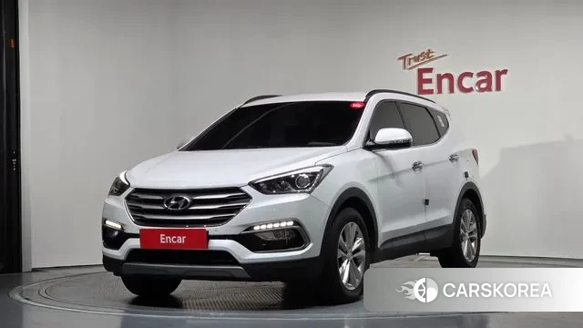 Hyundai Santa Fe The Prime 2018 Белый из Кореи