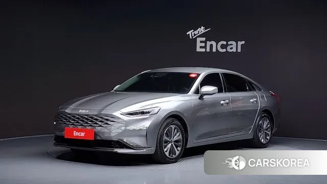 Kia K8 Hybrid 2021 Серый из Кореи