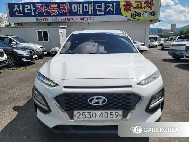 Hyundai Kona Hybrid 2019 Белый из Кореи