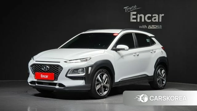 Hyundai Kona 2019 Белый из Кореи
