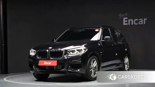BMW X3 (G01) 2020 Черный из Кореи