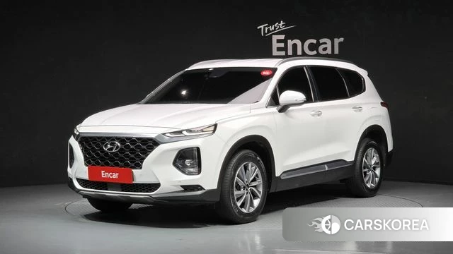 Hyundai Santa Fe TM 2019 Белый из Кореи