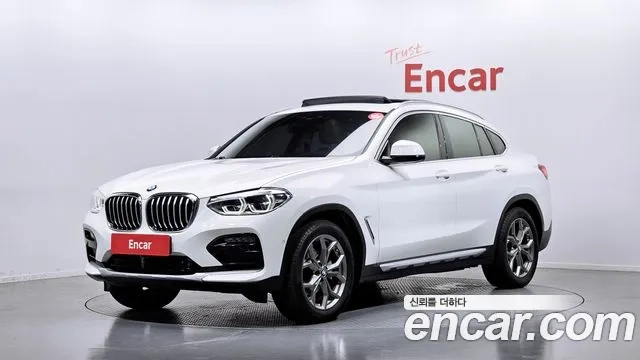 BMW X4 (G02) 2020 Белый из Кореи