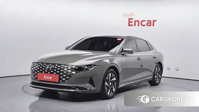 Hyundai The New Grandeur IG Hybrid 2021 Серый из Кореи
