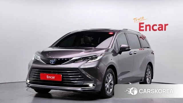 Toyota Sienna 4th Generation 2021 Серый из Кореи